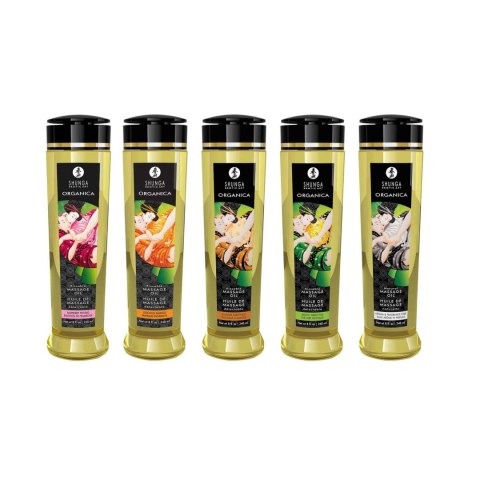 Organica Massage Oil - Raspberry Shunga - EAU ZONE