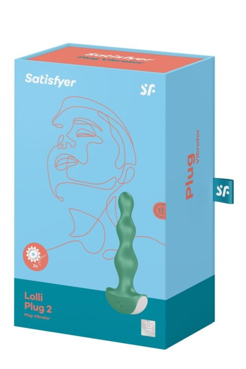Plug - Vibrator Lolli Plug 2 Green Satisfyer - Triple A Marketing GmbH