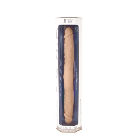 Podwójne dildo Silexd cieliste S 38 5 cm Silexd
