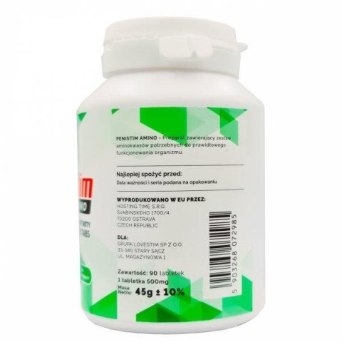 Supl.diety-LSTIM suplement Penistim Amino 90kaps NEXT LEVEL Sp. z o.o.