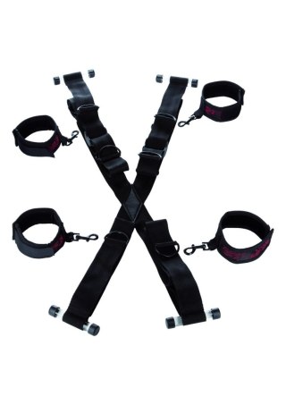 System kajdanek do drzwi Scandal Calexotics czarny 37 cm CalExotics