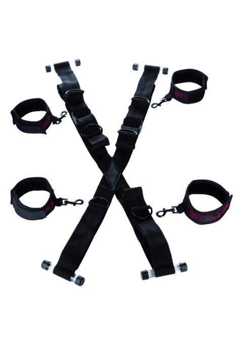 System kajdanek do drzwi Scandal Calexotics czarny 37 cm CalExotics