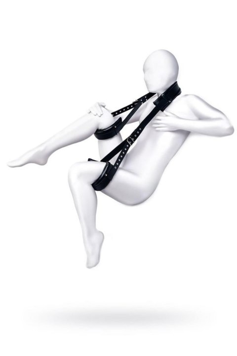 Anonymo fixing sling, PU leather, black, 145 cm TOYFA - Boys of Toys Sp. z o.o. (dystrybutor)