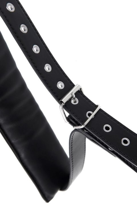 Anonymo fixing sling, PU leather, black, 145 cm TOYFA - Boys of Toys Sp. z o.o. (dystrybutor)