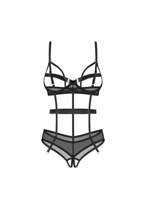 Body otwarte Euridia Obsessive czarne XS/S Obsessive