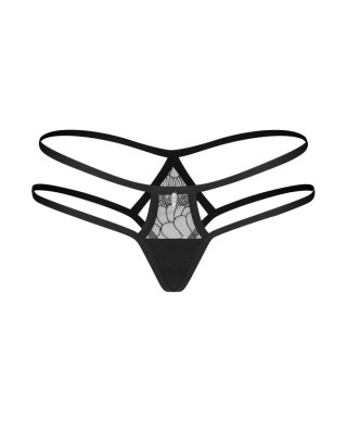 Figi otwarte Arrowel Black Obsessive S/M Obsessive