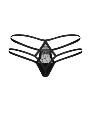 Figi otwarte Arrowel Black Obsessive S/M Obsessive