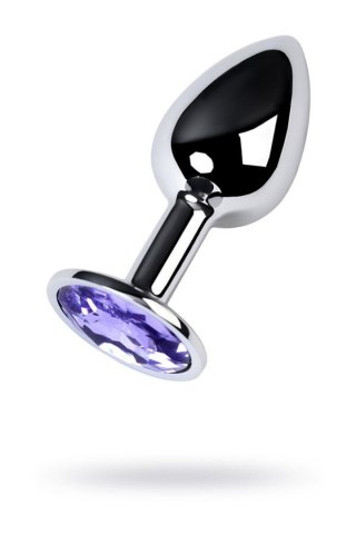 Silver anal plug with gem, blue TOYFA - Boys of Toys Sp. z o.o. (dystrybutor)