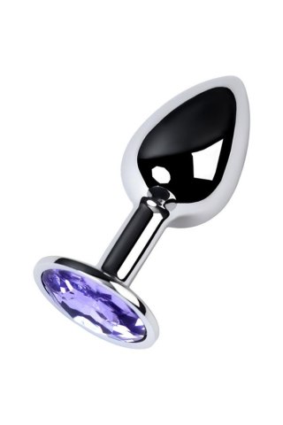 Silver anal plug with gem, blue TOYFA - Boys of Toys Sp. z o.o. (dystrybutor)