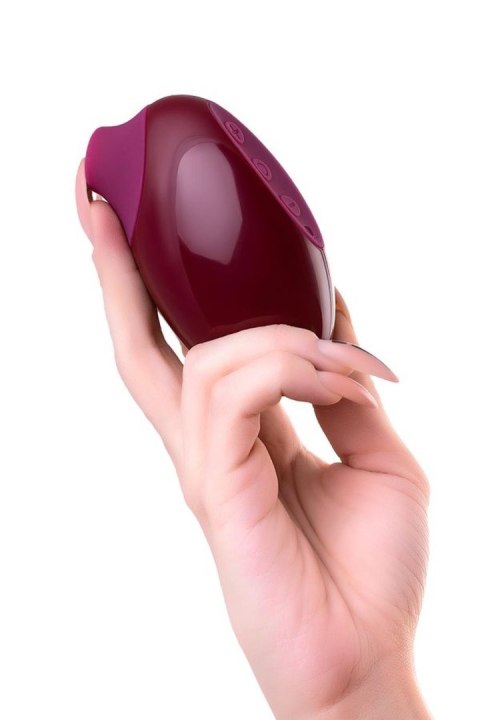 TOYFA A-Toys Myrty Clitoral Vacuum Stimulator, burgundy, 9.8 cm TOYFA - Boys of Toys Sp. z o.o. (dystrybutor)