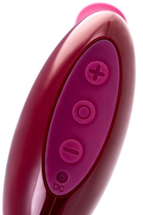TOYFA A-Toys Myrty Clitoral Vacuum Stimulator, burgundy, 9.8 cm TOYFA - Boys of Toys Sp. z o.o. (dystrybutor)