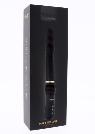 Wibrator pchający Magnum Opus ToyJoy czarny 31 cm USB TOYJOY