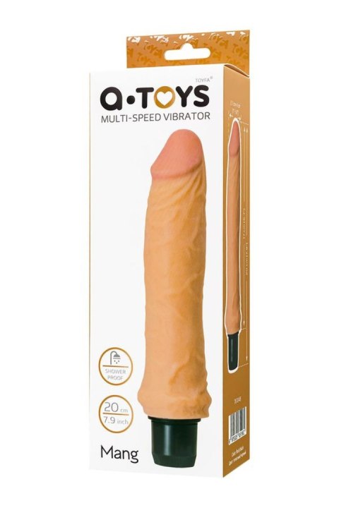 A-TOYS, Realistic vibrator, TPE, Multi-speed, 17 cm Toyfa
