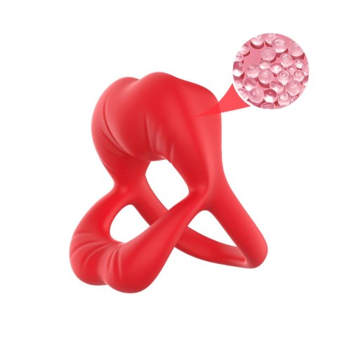 Big Mouth Red 9 vibration function Boys of Toys Sp. z o.o.