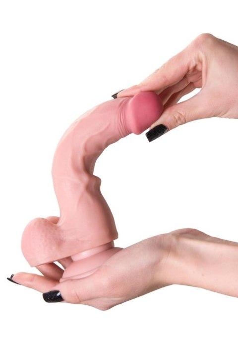 Dildo My babe by RealStick My Pretty, flesh,TPE, 20cm RealStick Nude by TOYFA