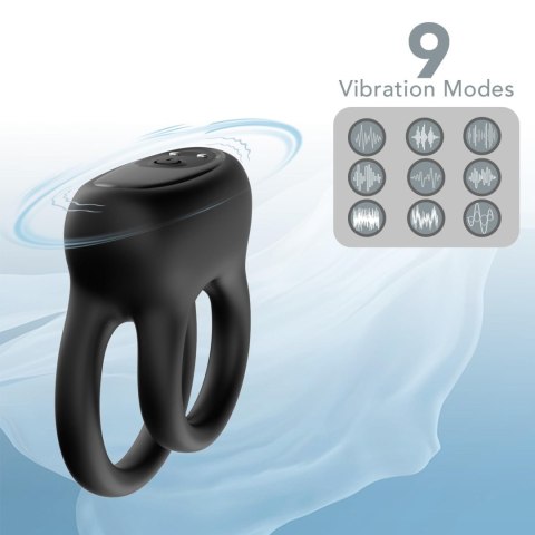 Dualo Black, 9 vibration functions Boys of Toys Sp. z o.o.