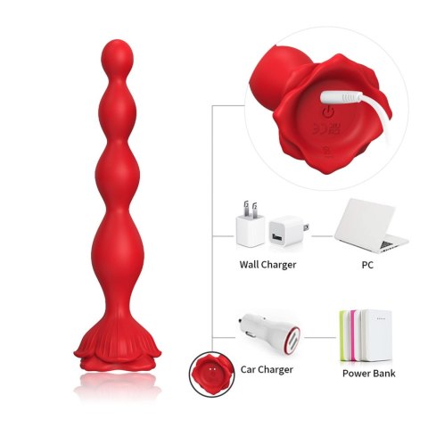 Rosestick Red, 9 vibration functions Boys of Toys Sp. z o.o.
