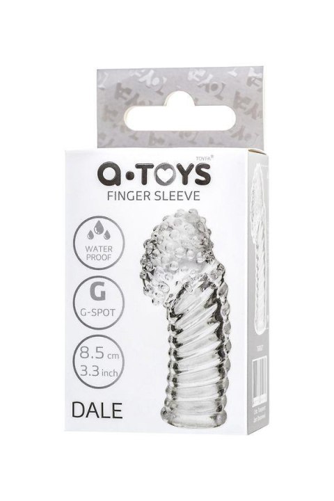Sleeve finger A-toys Dale, TRE, transparent, 8.5 cm TOYFA - Boys of Toys Sp. z o.o. (dystrybutor)
