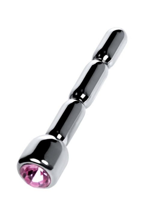 Urethral plug TOYFA Metal, with gem, average, silver TOYFA - Boys of Toys Sp. z o.o. (dystrybutor)