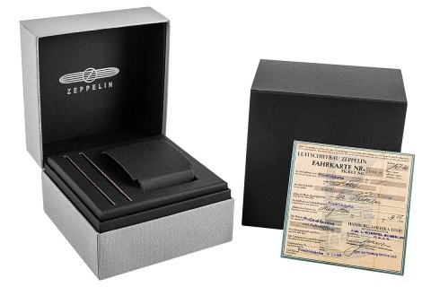 Zegarek Męski ZEPPELIN 100 Yahre 7680-1 + BOX Zeppelin