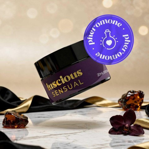 CRUSHIOUS LUSCIOUS MASSAGE CANDLE WITH PHEROMONES AND SENSUAL AROMA 20ML Crushious - Lunyvan S.L.