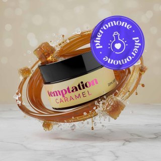 CRUSHIOUS TEMPTATION MASSAGE CANDLE WITH PHEROMONES AND TOFFEE CARAMEL AROMA 20ML Crushious - Lunyvan S.L.