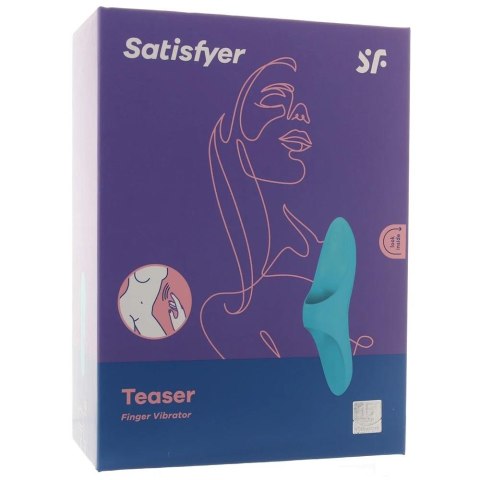 Stymulator - Teaser Finger Vibrator (light blue) Satisfyer - Triple A Marketing GmbH