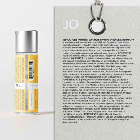 System JO - JO Bake Shoppe Orange Creampuff Lubricant 60 ml Eropartner - INTERSLASH B.V.