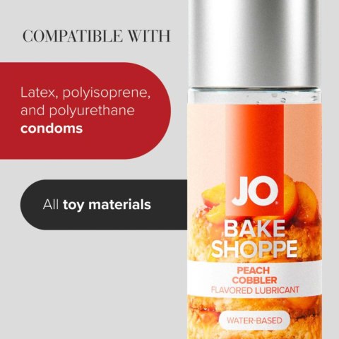System JO - JO Bake Shoppe Peach Cobbler Lubricant 60 ml Eropartner - INTERSLASH B.V.