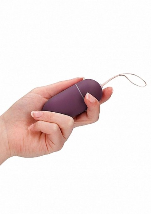 10 Speed Remote Vibrating Egg - Big - Purple SHOTS
