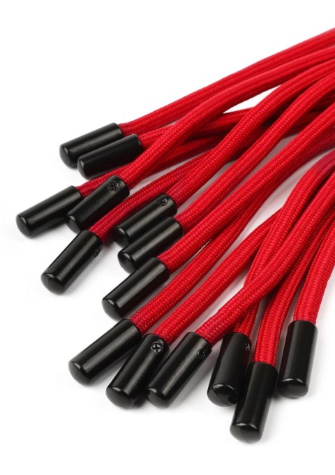 Flogger knot Taboom czerwony nylonowy Taboom