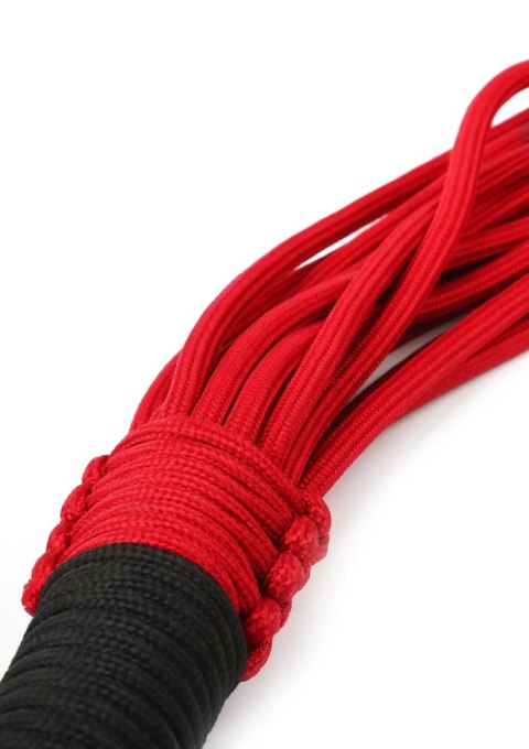 Flogger knot Taboom czerwony nylonowy Taboom