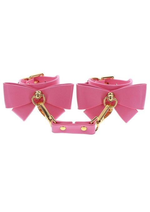 Kajdanki Taboom Malibu różowe PU 28 cm Taboom