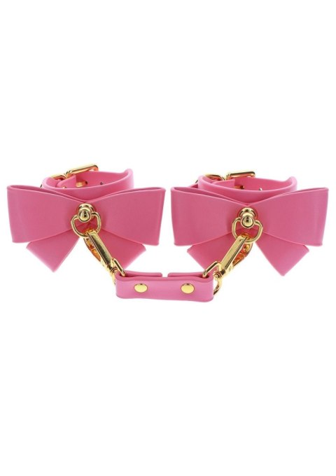 Kajdanki Taboom Malibu różowe PU 28 cm Taboom