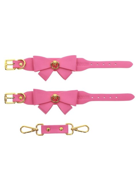 Kajdanki Taboom Malibu różowe PU 28 cm Taboom