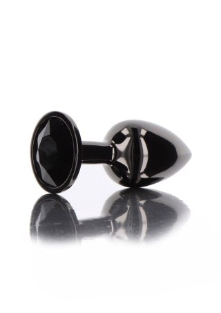 Korek analny Taboom z diamentem czarny 7.2 cm Taboom
