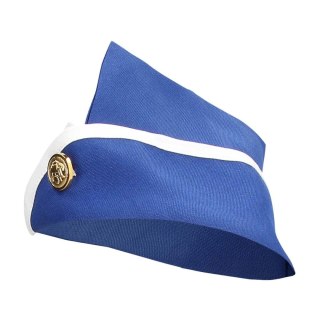 Stewardess Costume - S/M - Blue/White S-Line