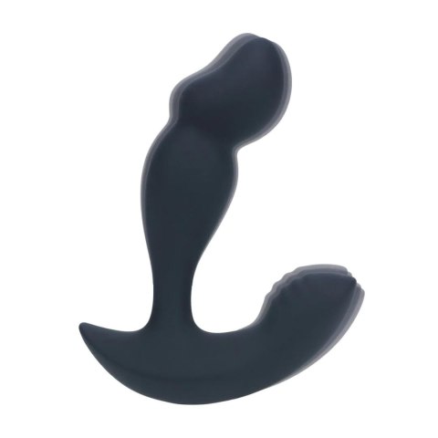 Stymulator prostaty Levelz silikonowy z pilotem czarny USB Levelz