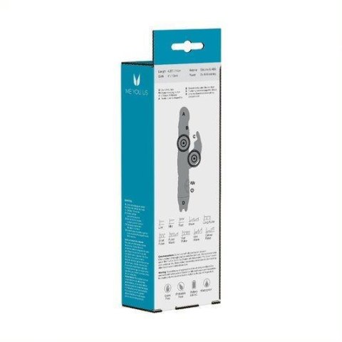 Wibrator- Me You Us Ultra Joy Rabbit Vibrator ABS - Intimate Distribution (dystrybutor)