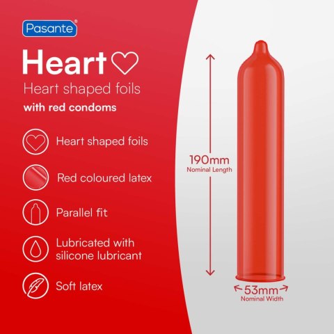 Heart Bulk Packs 144 pcs PASANTE - Boys of Toys Sp. z o.o. (dystrybutor)