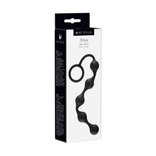 Kulki analne silikonowe Me You Us Onyx 20.5 cm Me You Us