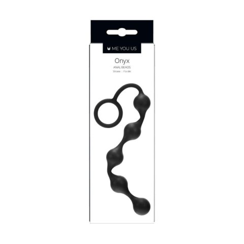 Kulki analne silikonowe Me You Us Onyx 20.5 cm Me You Us