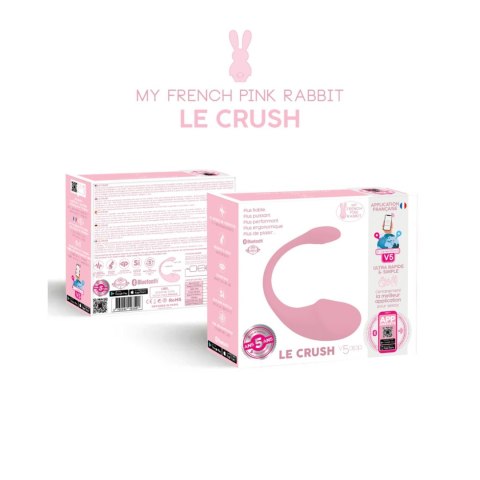 Le Crush Rose Pale - App controlled Intimate Distribution