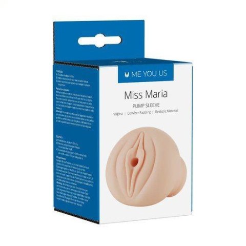 Me You Us Miss Maria Pump Sleeve Flesh ABS - Intimate Distribution (dystrybutor)