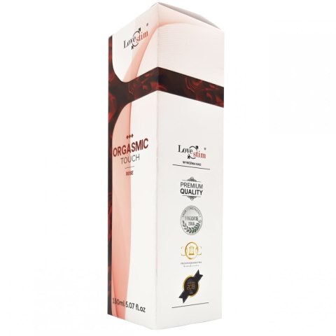 ORGASMIC TOUCH Orgazmowy żel do masażu i stymulacji ROSE 150m LoveStim