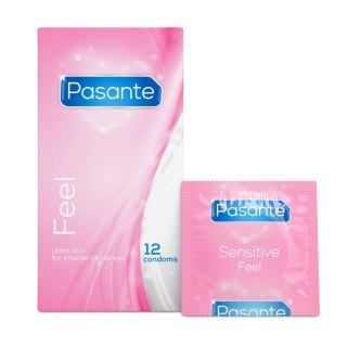 Pasante Sensitive/Feel Condoms 12 pcs Pasante