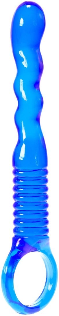 Prążkowany korek analny Me You Us niebieski 15,2 cm Me You Us
