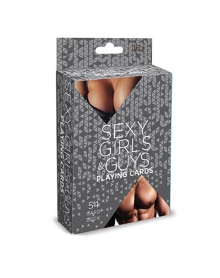 Sexy Girls & Guys Playing Cards LITTLE GENIE PRODUCTIONS