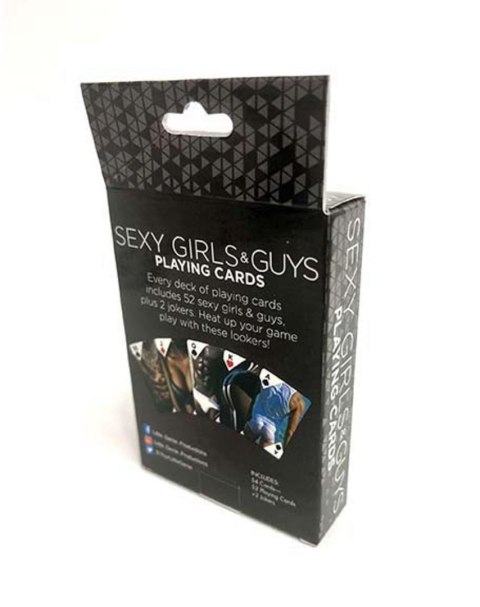 Sexy Girls & Guys Playing Cards LITTLE GENIE PRODUCTIONS