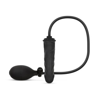 Pompowany korek analny EasyToys czarny 14,5 cm Easytoys